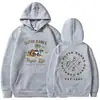 OUTER BANKS Sudadera con Capucha Estampada Bund Quest Suéter Casual Holgado con Capucha