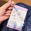 Nova Boneca Desenho Animado de Contas Pintada à Mão Corrente de Celular Sala de Transmissão Ao Vivo Pingente de Celular Clipe Traseiro Caixa Surpresa Pingente de Chaveiro
