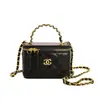 Bolsa de corrente matelassê estilo coreano inspirada na Chanel para mulheres, nova bolsa de ombro e transversal de nicho da moda para o dia a dia e para crianças