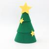 Mini Chapéu de Natal Infantil Chapéu de Decoração para Festa de Natal Adereços de Performance DIY para Crianças de Escola e Jardim de Infância