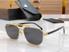 Gafas de Sol de Diseñador de Lujo para Hombres y Mujeres, Gafas de Sol Más Vendidas, Gafas de Sol Cuadradas Retro con Protección UV400 58Y