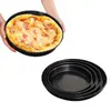 [Liquidación de fin de existencias] Molde para hornear pizza para horno, Molde para base de pizza 6/7/8/ 9 pulgadas Molde negro para pizza
