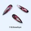 Dongzhou Gota d'Água de Cristal Base Pontiaguda Strass Acessórios para Joias DIY Pingente de Colar Strass de Vidro Super Brilhante Strass K9
