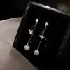 Pendientes Largos con Borlas de Mariposa Lunar 2026 Nuevo Estilo Caliente de Moda y Elegantes Diseño de Nicho Pendientes Super de Hada
