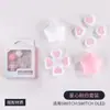 Nintendo Switch/OLED pegatinas de silicona para botones tapa de joystick NS tapa de botón direccional accesorios de amor