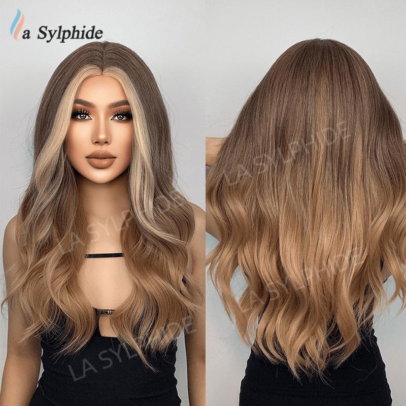 long-wavy-brown-blonde-highlig