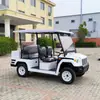 Veículo Elétrico de Patrulha de 4-6-8 Lugares Veículo de Quatro Rodas Segurança de Propriedade Comunitária Rua Campus Fábrica Veículo de Inspeção de Bateria