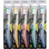 Cepillo de dientes de cerdas para hombre con forma de ola para adultos, cabeza grande para el hogar, cerdas medias, empaque individual