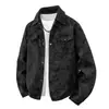 2026 Nova Jaqueta de Couro Masculina Tendência Casual Jaqueta Moda Marca Estilo Americano Retrô Jaqueta de Couro Lapela Jaqueta Solta