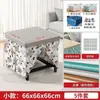 Mesa Calefactora Cuadrada de Acero Inoxidable para Uso Doméstico, Mesa Plegable con Hoguera para Invierno