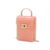 2025 Nova Bolsa Feminina Bolsa de Gelatina Bolsa Transparente de Verão Bolsa Vertical para Celular Bolsa Pequena Transversal Mini Bolsa Bolsa Infantil
