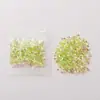 Bolsas de Cuentas de Manguera de Color Mágico Plástico Chapado en Color Cuentas de Tubo Pequeño Material de Fábrica para Slime DIY Barro de Cristal Pegamento Relleno de Crema