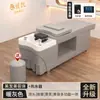 Cama de Champú para Tratamiento Capilar, Cama de Masaje Dedicada para Barbería y Salón de Belleza con Circulación de Agua a Temperatura Constante y Vaporización, Exportación Transfronteriza