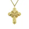 Desea collar con colgante de cruz hip hop europeo y americano popular de venta caliente de Amazon colgante genial para hombre moderno de discoteca