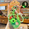 Auténtico Colgante Llavero Set de Pequeño Monstruo Nariz Pequeña de la Montaña Langlang Mini Audífono Correa para Teléfono Encanto para Bolsa
