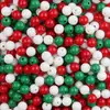 Contas Redondas de Acrílico Coloridas de Natal e Frutas com Furo Reto Acessórios para Montagem de Corrente de Celular e Pulseira Exclusivamente para Fornecimento Transfronteiriço