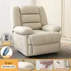 Sofá de Masaje Eléctrico Individual Multifuncional Espacio de Sala de Estar Silla Mecedora Reclinable Perezosa de Ocio Silla Giratoria Modelo Nuevo 2024