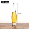 Botellas de vidrio al por mayor para aceite, botellas dispensadoras de aceite de oliva y aceite de sésamo, botellas de embalaje de aceite de cacahuete y aceite de colza, recipientes sellados de aceite de camelia