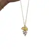 Colar Longo com Franjas de Flores Estilo Coreano Ins, Longo e Estiloso, Único e Versátil, Adequado para Camadas, Corrente Elegante para Clavícula