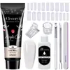 Arte de Uñas 15ml Gel de Extensión Set de 12 Piezas, Pincel Moldeador de Uñas, Gel de Cristal, Gel de Cristal Exclusivamente para Ventas Transfronterizas