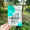 Parches de colores para el acné en forma de estrella transfronterizos, se pueden usar con maquillaje, parches de hidrocoloide para el acné de cobertura invisible, parches para espinillas que absorben el pus, paquete portátil