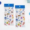 Tipetoys Estilo Chino Guka Serie Universo Chino Tipo B Historia del Océano Pegatina de Estampado en Caliente Material del Océano