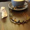 Diadema Shangxuan de Acetato con Dientes de Onda Grande para Mujer, Simple Diadema de Alta Corona para Recoger el Cabello con un Accesorio de Lujo Esponjoso de Doble Uso