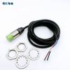 Interruptor de proximidade indutivo PR18-8DP PR18-8DN PR12 sensor DC três fios normalmente aberto fio 2 metros