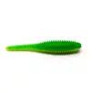 Atacado de Fábrica Isca Biônica Isca Macia Cauda de Agulha Grande Cabeça Gorda Isca 8cm Isca Artificial Cauda Reta Minhoca Macia Isca de Pesca Cor Laranja