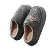 Pantuflas de algodón para hombre con suela gruesa, nuevo modelo otoño e invierno 2026, pantuflas de felpa cálidas para interior, antideslizantes, antiolor, de dibujos animados