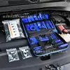 Kit de desmontaje de decoración de audio de instrumentos de coche de 200 unidades, panel de puerta de coche, herramienta de desmontaje de decoración de audio