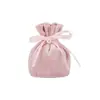 Bolsa de Dulces de Terciopelo Creativa para Boda, Franela, Caja de Dulces de Boda Europea, Caja de Dulces para Regalo a Mano, Bolsa de Regalo al por Mayor