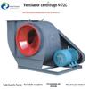 Fornecimento de Ventilador Centrífugo Tipo 4-72C, Personalizável em Fibra de Vidro Aço Inoxidável Anticorrosivo e À Prova de Explosão Ventilador de Exaustão de Pó de Alta Pressão