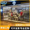 Puerta Enrollable de Cristal para Centro Comercial, Puerta Enrollable Eléctrica de Aleación de Aluminio Transparente Ignífuga para Tienda, Puerta Enrollable de Partición con Control Remoto, Personalizado