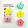 Esponja para lavar platos con ventosa Esponja flor coreana toallita cepillo para ollas con ventosa esponja para ollas estropajo ventosa fábrica venta al por mayor