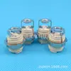 Portalámparas G9 de diente completo con anillo exterior metálico con soporte Portalámparas cerámico especial para lámparas halógenas LED Portalámparas de prueba de envejecimiento G9