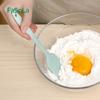 FaSoLa raspador de silicone para assar churrasco pincel de óleo doméstico bolo cozinha resistente a altas temperaturas conjunto integrado de raspador e espátula
