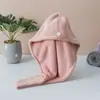 Gorro de Secado Rápido de Terciopelo Coral para Mujer, Absorbente, Secado Rápido, No Pierde Cabello Fácilmente, Suave y Amigable con la Piel, Toalla de Cabello Espesa para Adultos