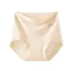 Pantalones de maternidad anti-rizos de modal para mujer, entrepierna antibacteriana de algodón 9A puro, bragas transpirables sin costuras de cintura alta para mujer