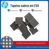 Produção de fábrica Tapete de EVA xadrez para mesa e cadeira tapete antiderrapante tapete de borracha expandida tapete de pé antiderrapante autoadesivo