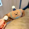 Gatito de Peluche Clip de Ruptura Lindo Corazón Girly Clip Grande BB Clip Estudiante Dulce Clip Lateral Flequillo Pinza para el Cabello