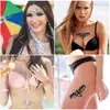 Procesamiento Pegatina de Tatuaje Facial Transfronterizo Personalizada Pegatina de Diamante Pegatina de Pedrería Impermeable Pegatina de Diamante Pegatina de Cristal de Gema Acrílico Facial