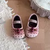 Zapatos de Frijol de Peluche Dulces para Niños 2026 Otoño/Invierno Nuevas Llegadas Niñas Color Sólido Lindos Slip-on Versátiles de Rendimiento Zapatos de Algodón