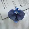 Película Personalizada Impresa en 3D Cabeza de Orquídea Mariposa Artificial Individual Caja de Dulces de Boda Flor Decorativa Pasador de Pelo Tocado de Flores Pasador Flor Artificial