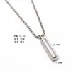 Venta Caliente Collar de Astronauta con Pluma Colgante de Marca Militar Acero Inoxidable Ojo del Diablo Estrella de Seis Puntas Collar Versátil para Hombres