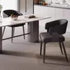 Silla de Comedor de Lujo Ligero Estilo Italiano con Respaldo, Adecuada para Comedores Domésticos, Silla con Respaldo Minimalista Moderno Nórdico, Taburete de Reunión para Hotel