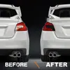 Adecuado para Subaru 2015-2020 película para luces de coche protección solar faro y luz trasera película de vinilo cubierta precortada