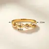 Anillo de Perla Simple Dorado Lele Jewelry Elegante y con Estilo Lujo Ligero Diseño de Nicho Joyería para Mujer Accesorio para la Mano