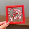 Set de Accesorios para el Cabello de Navidad para Niñosren Lindos Muñeco de Nieve Árbol de Navidad Pasador Dibujos Animados Banda para el Cabello Pinza Bb Pulsera Accesorios para Bebé
