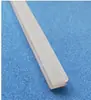 Máquina selladora manual de pedal y manual accesorios de tira de silicona resistente a altas temperaturas tira de esponja cuadrada en forma de I tira de goma blanda de aislamiento térmico tira de presión superior